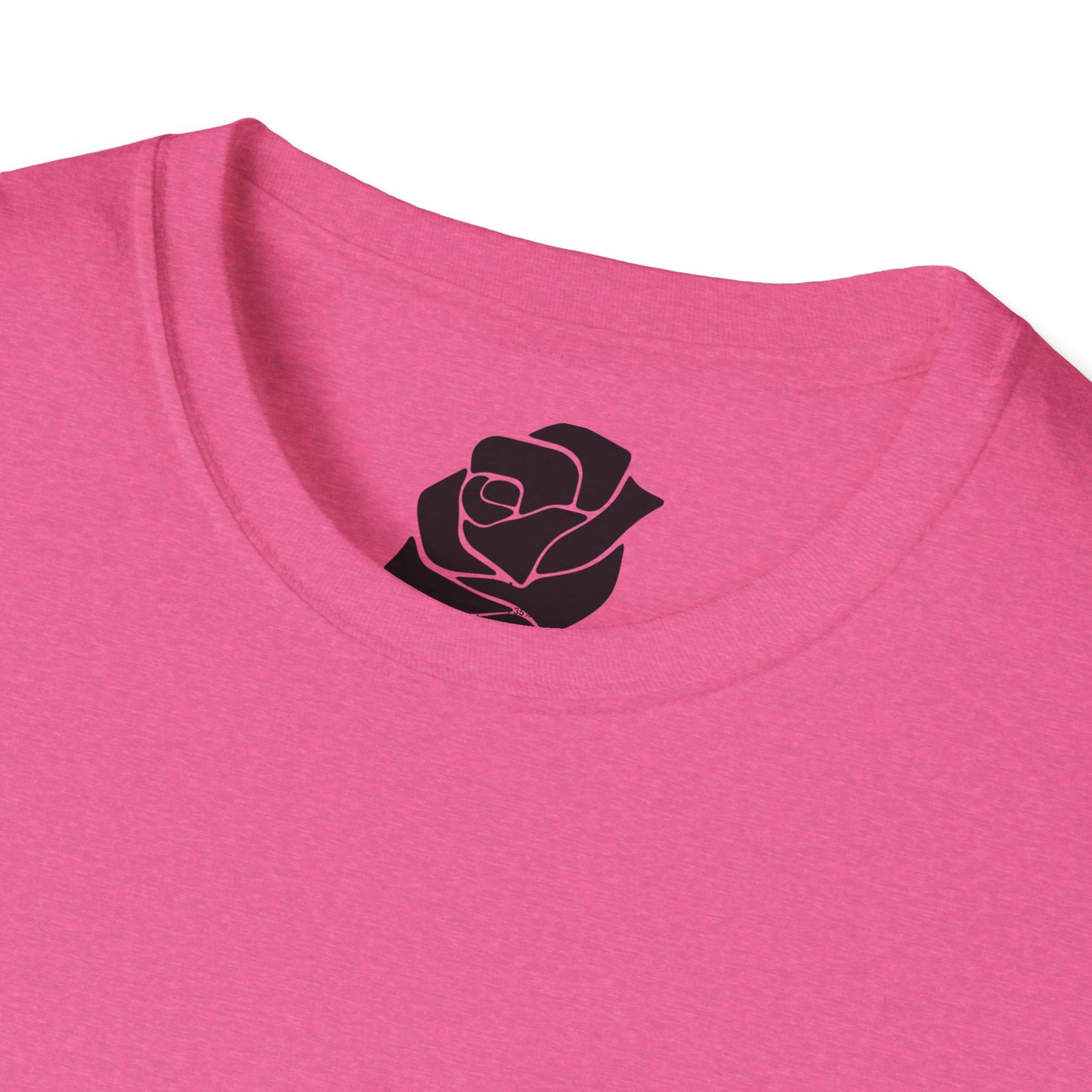 Uni-Sex Soft Tee T Shirt - Rose Electric Audio
