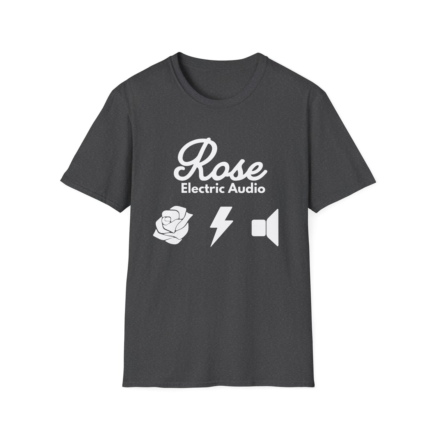 Rose Electric Audio - Unisex Softstyle T-Shirt (style 2)