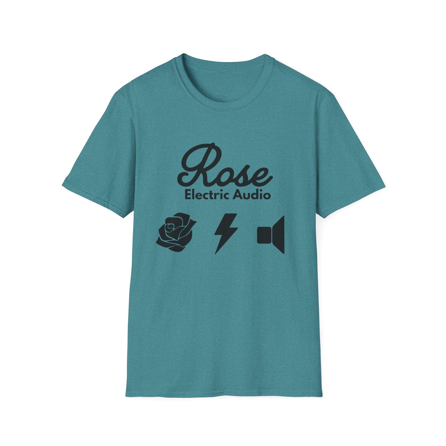 Rose Electric Audio - Unisex Softstyle T-Shirt (style 2)