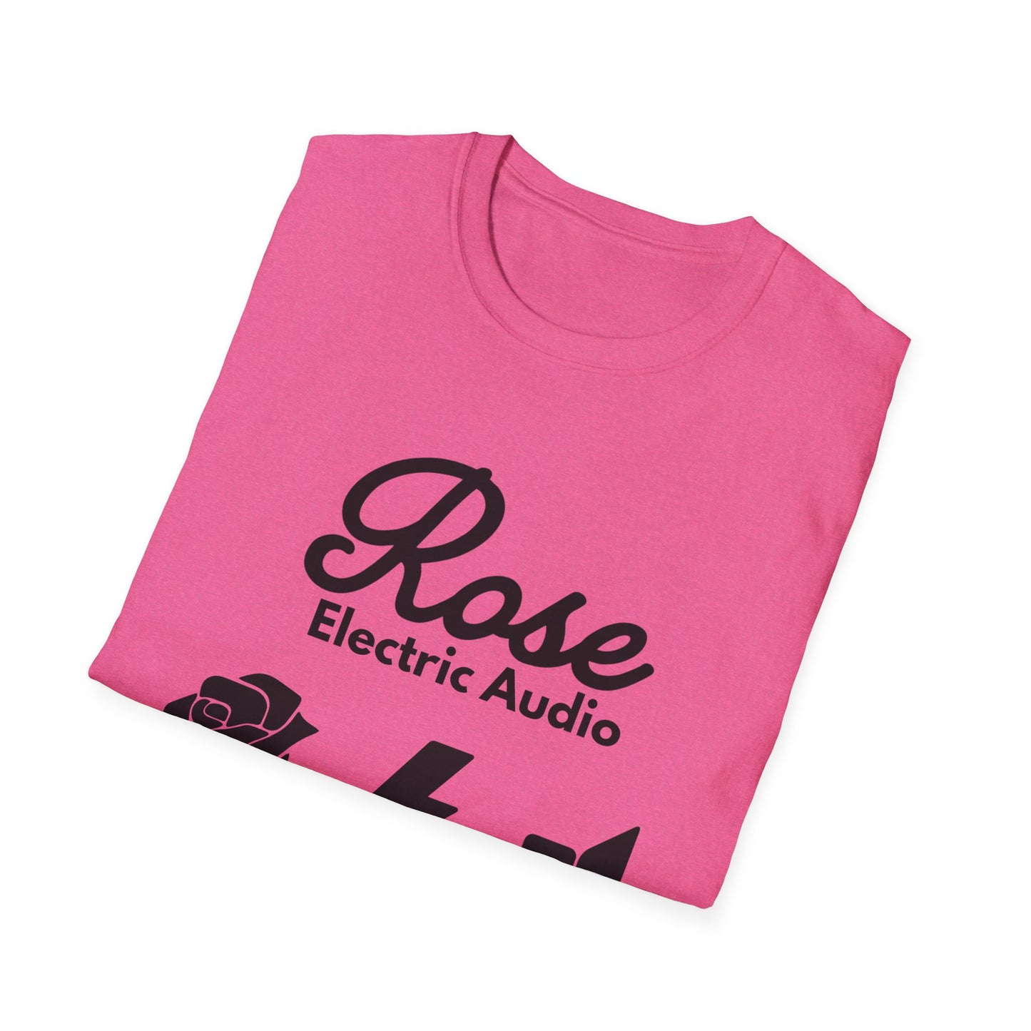 Rose Electric Audio - Unisex Softstyle T-Shirt (style 2)