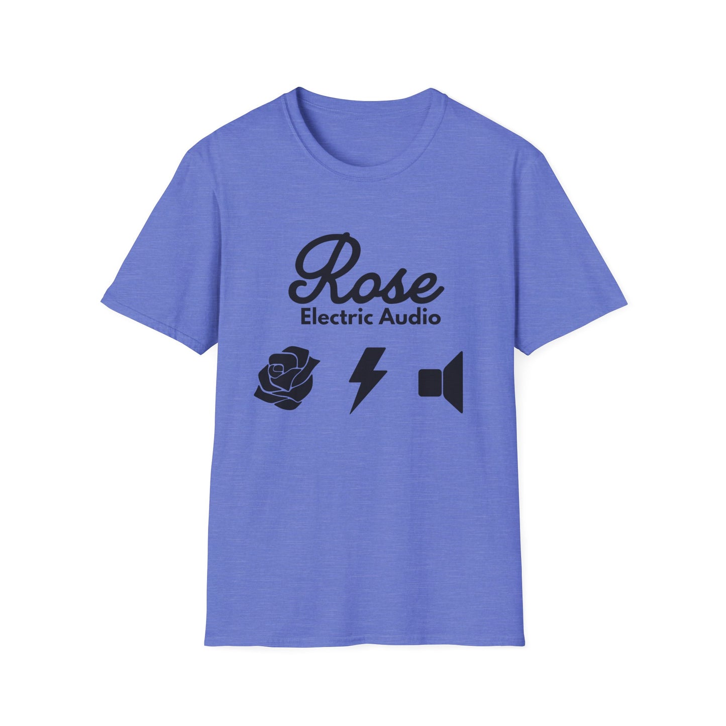 Rose Electric Audio - Unisex Softstyle T-Shirt (style 2)