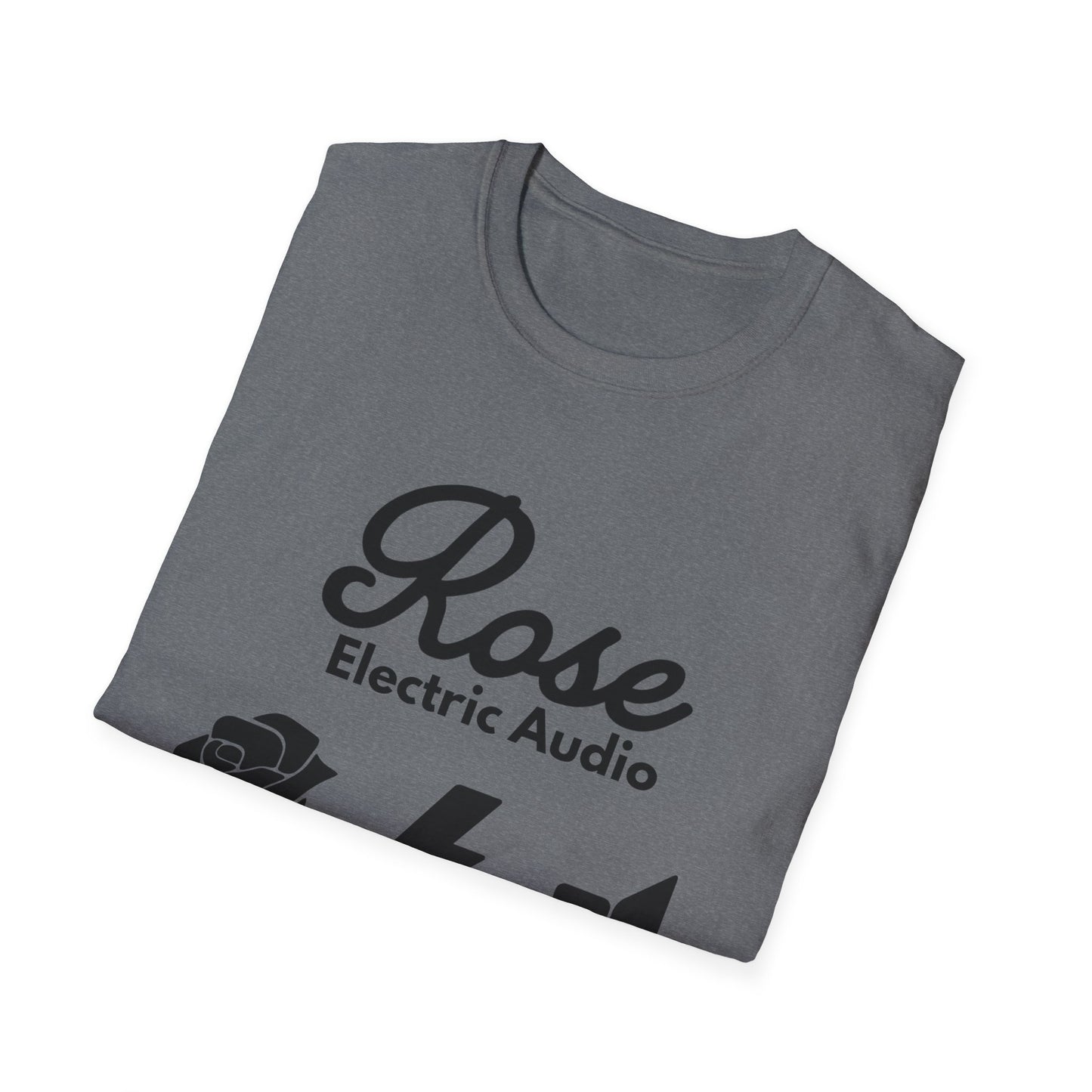 Rose Electric Audio - Unisex Softstyle T-Shirt (style 2)