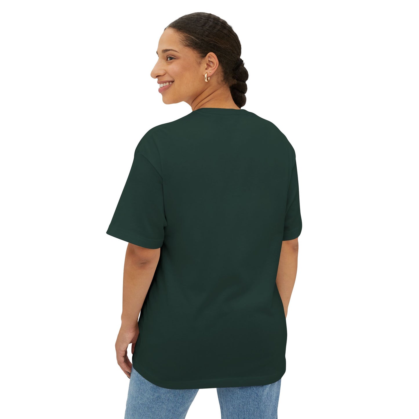 Unisex Oversized Boxy Tee - Rose Electric Audio