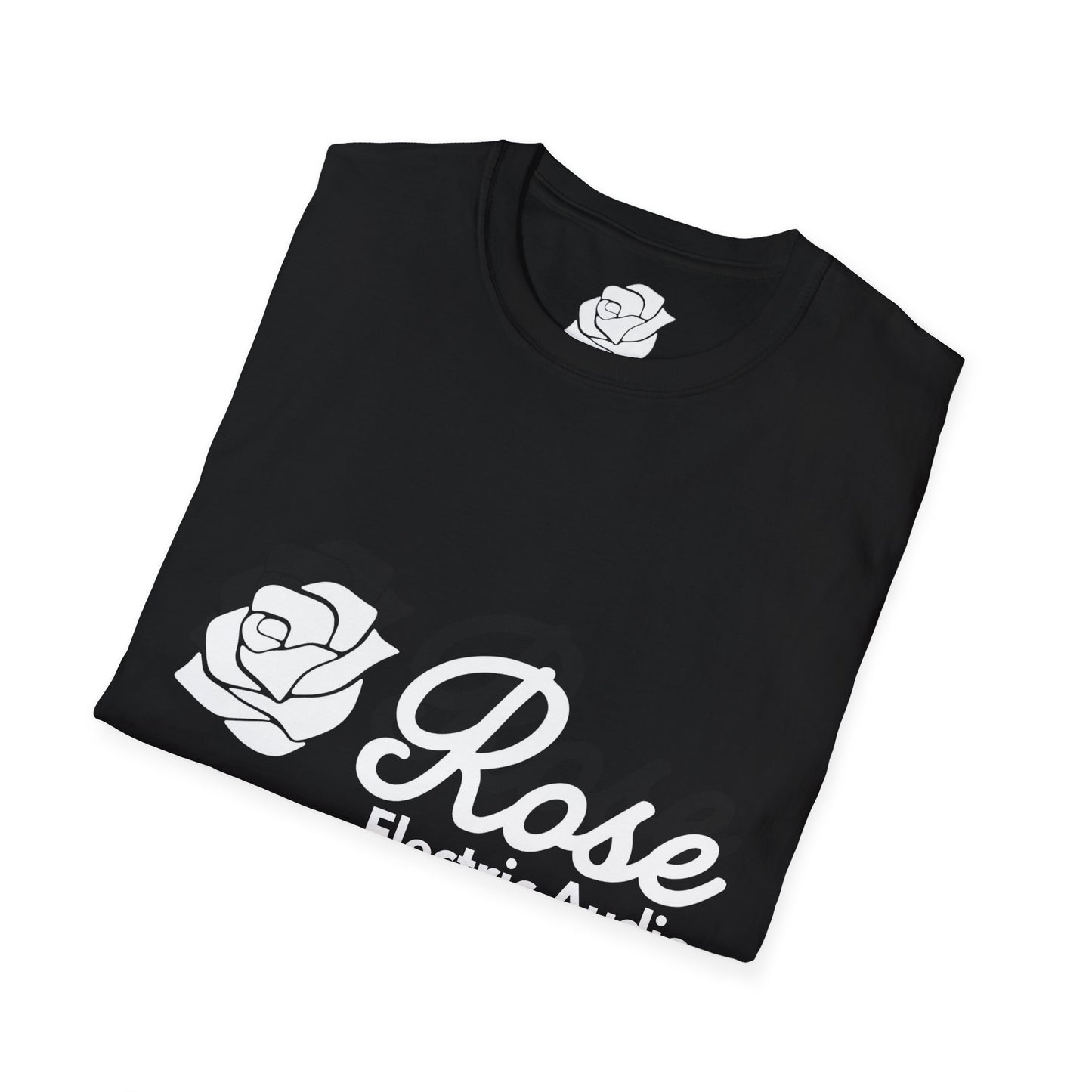 Uni-Sex Soft Tee T Shirt - Rose Electric Audio