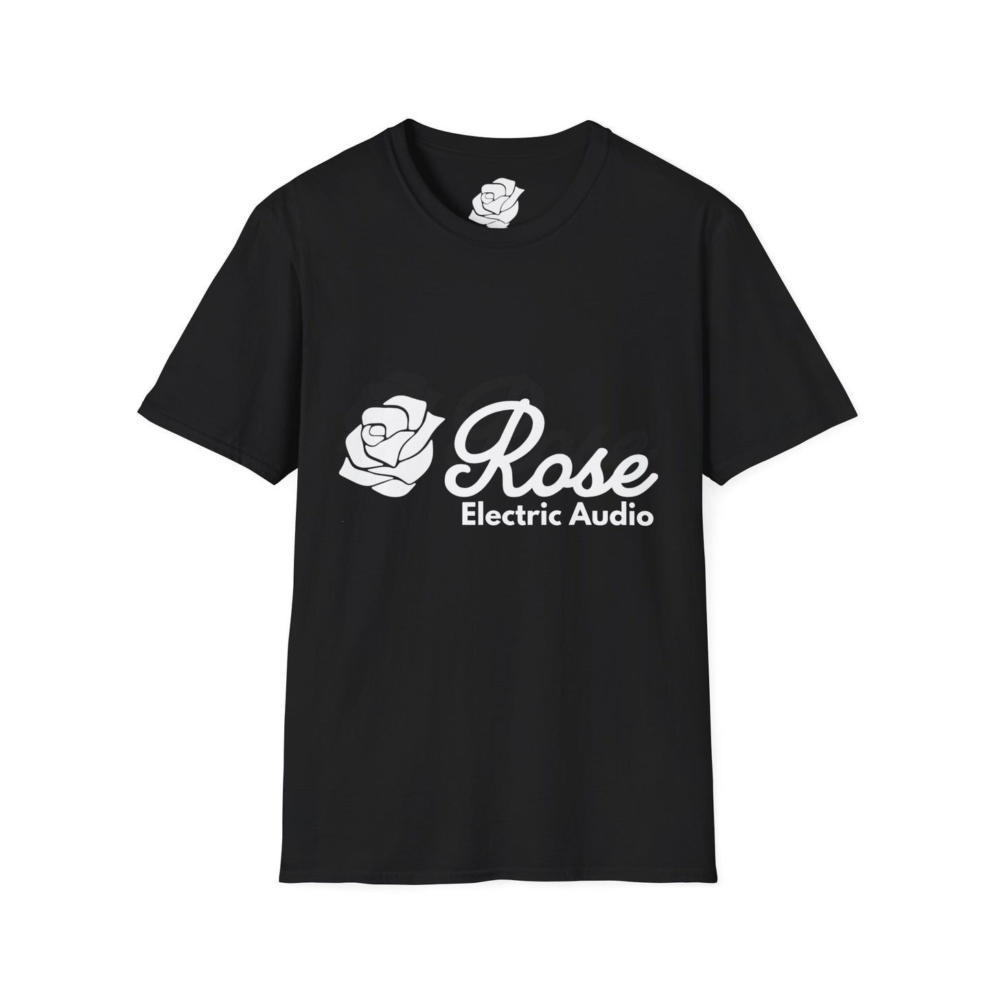Uni-Sex Soft Tee T Shirt - Rose Electric Audio