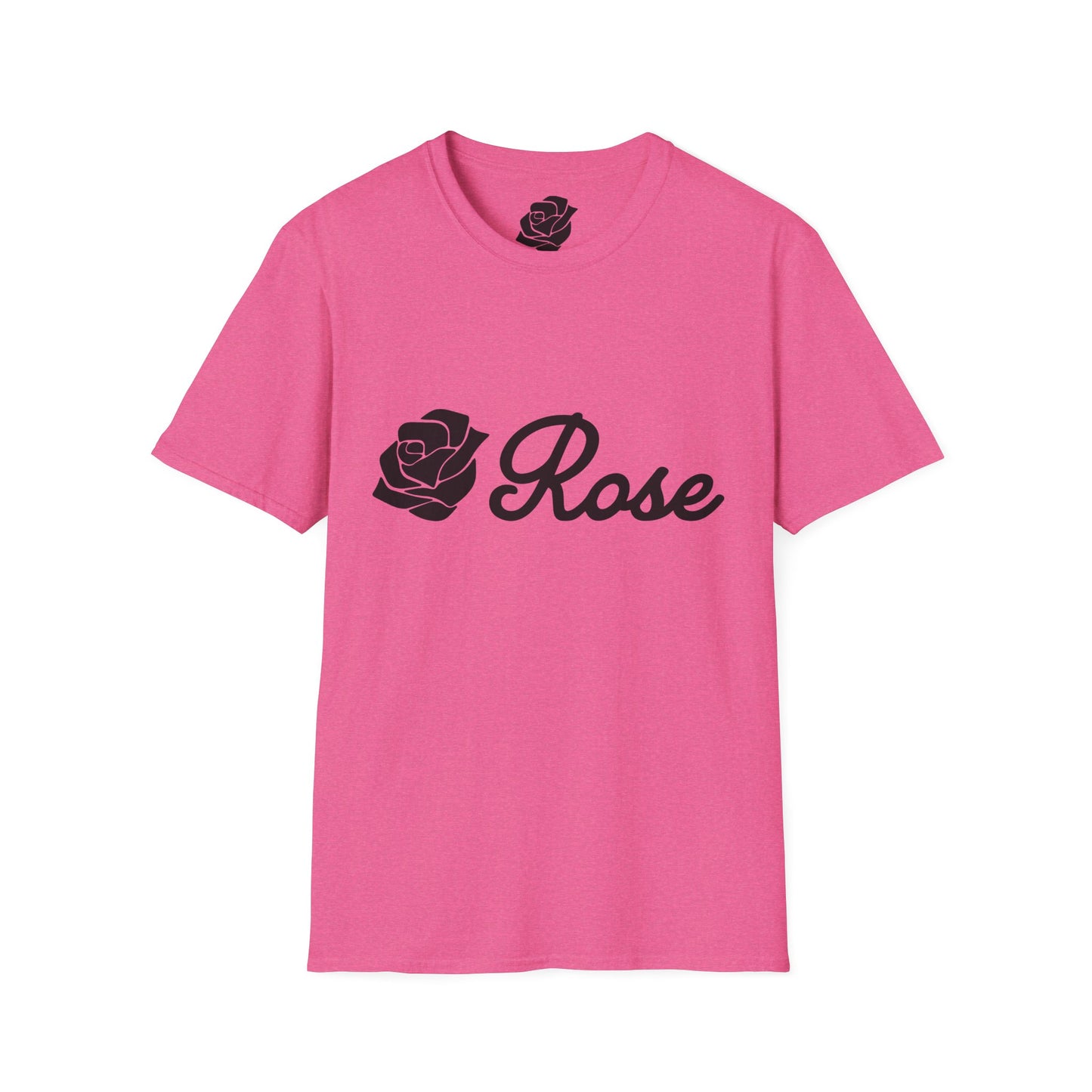 Uni-Sex Soft Tee T Shirt - Rose Electric Audio