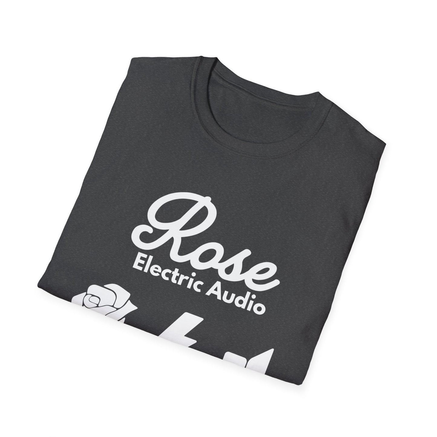 Rose Electric Audio - Unisex Softstyle T-Shirt (style 2)