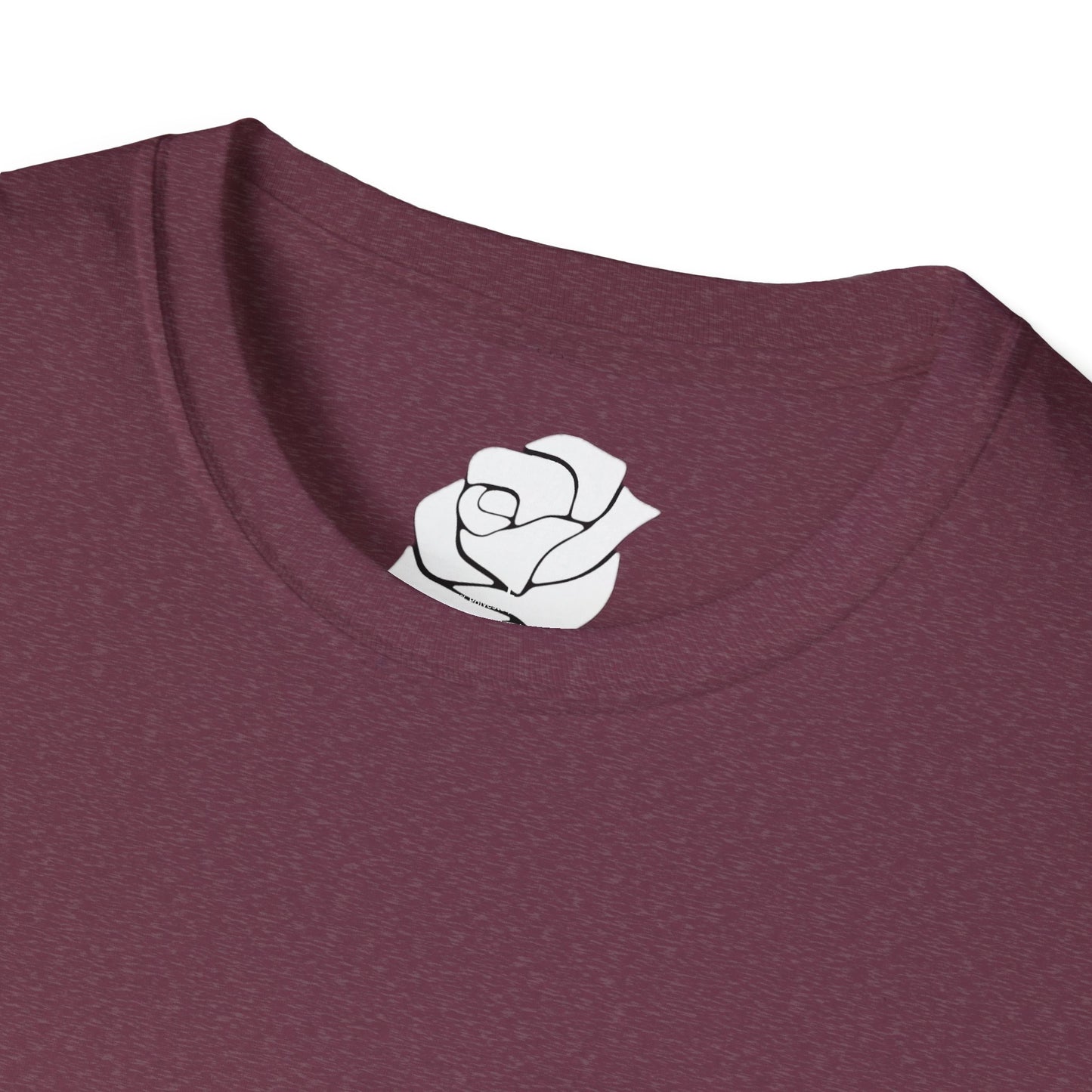 Uni-Sex Soft Tee T Shirt - Rose Electric Audio