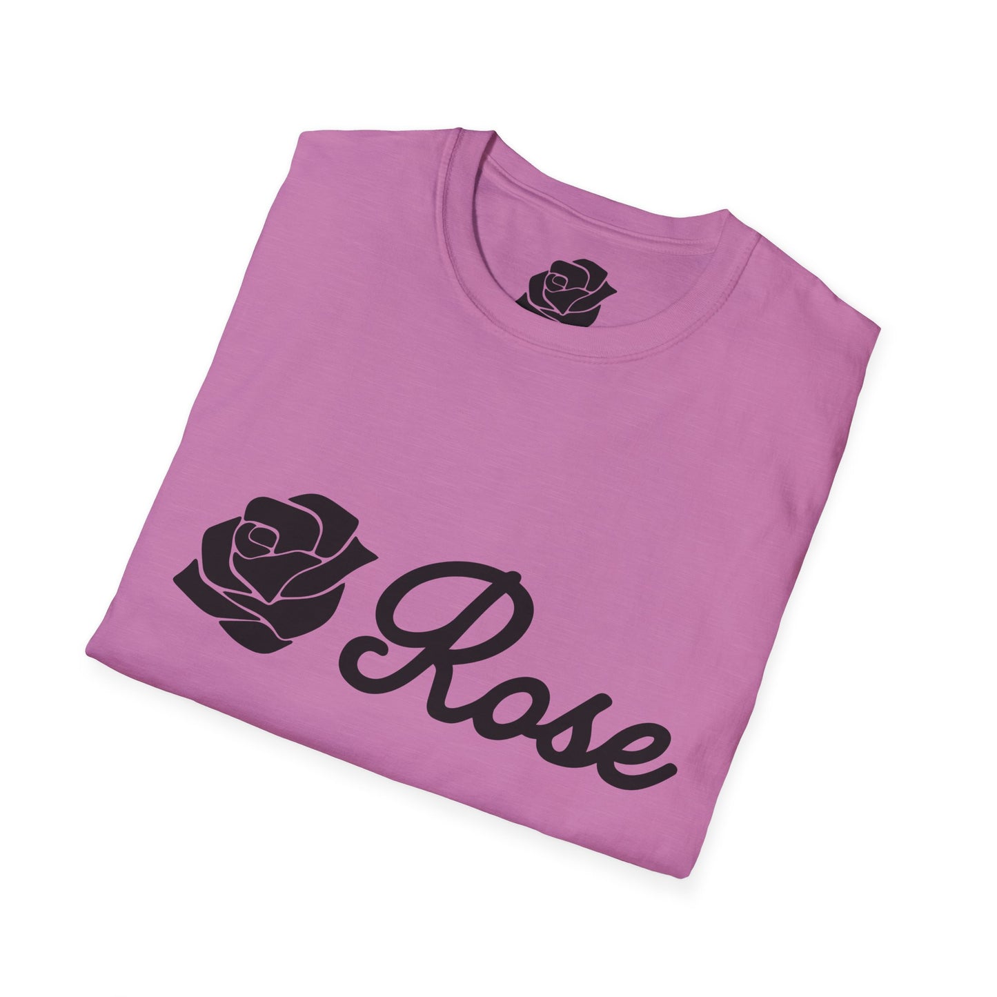 Uni-Sex Soft Tee T Shirt - Rose Electric Audio