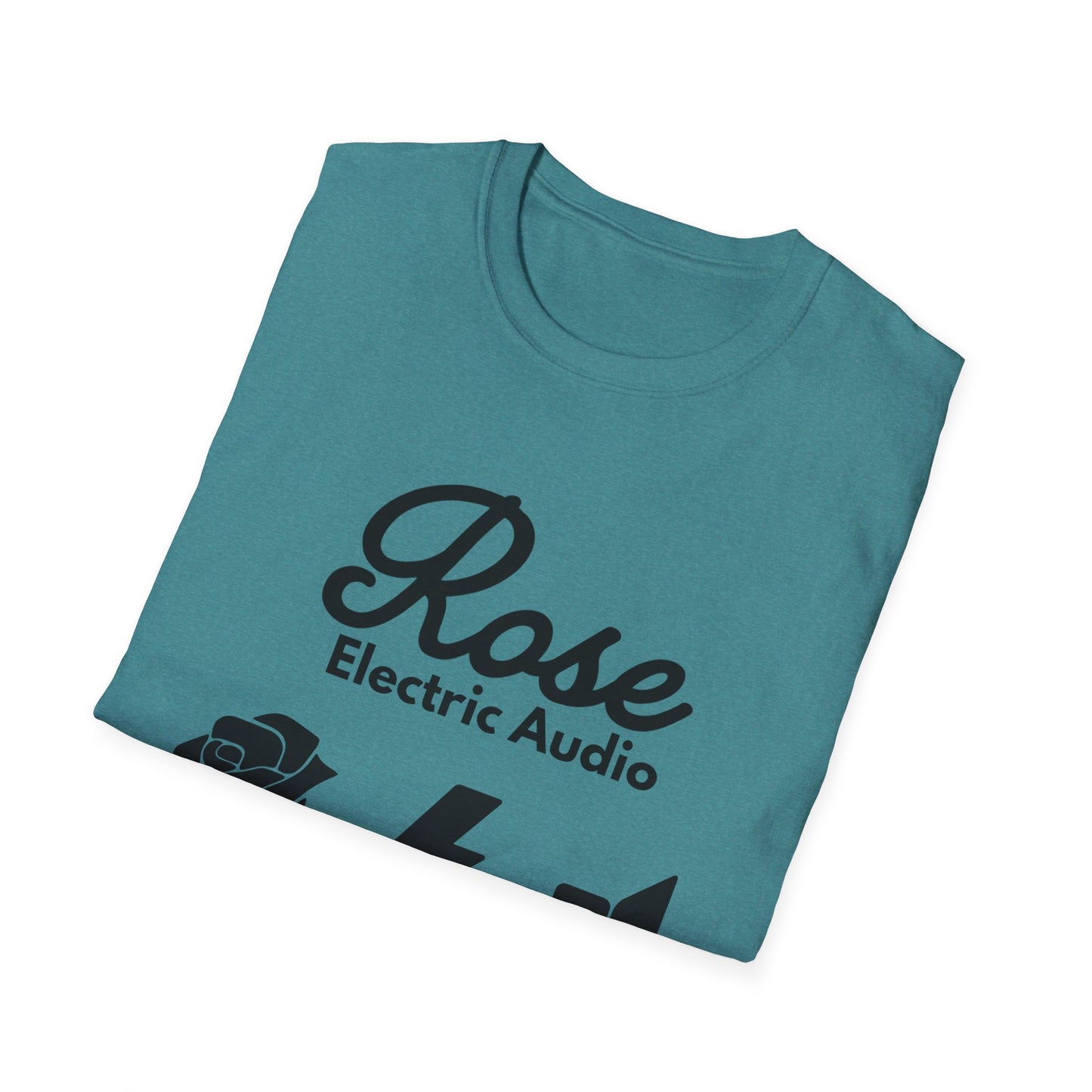 Rose Electric Audio - Unisex Softstyle T-Shirt (style 2)