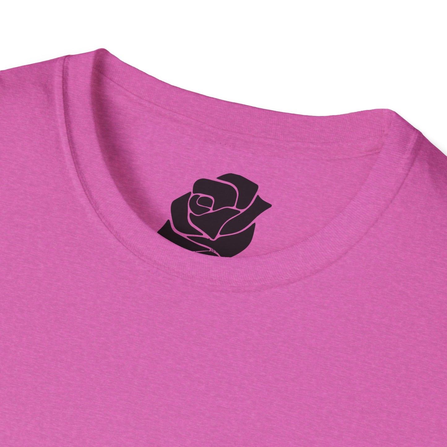 Uni-Sex Soft Tee T Shirt - Rose Electric Audio