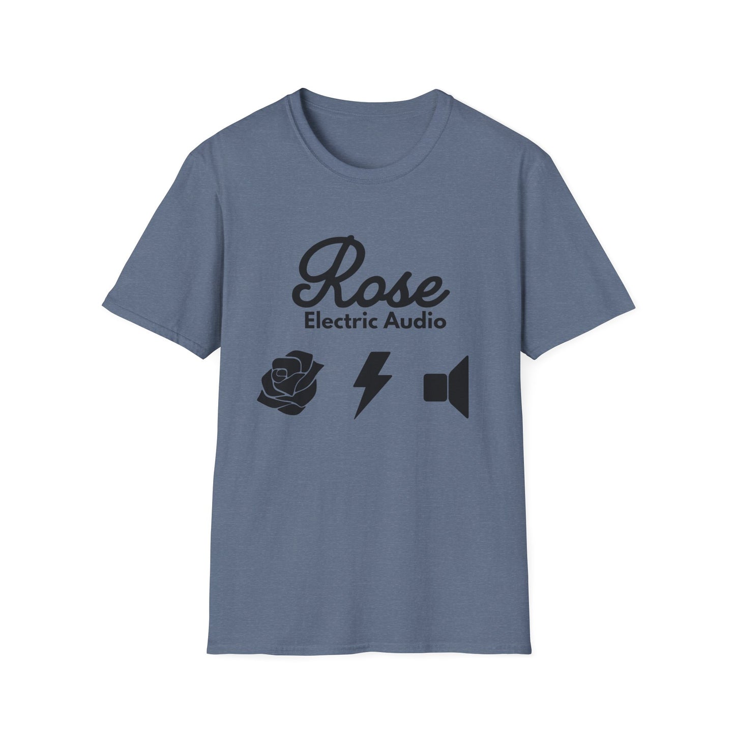Rose Electric Audio - Unisex Softstyle T-Shirt (style 2)