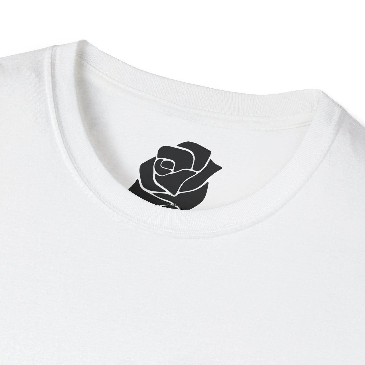 Uni-Sex Soft Tee T Shirt - Rose Electric Audio