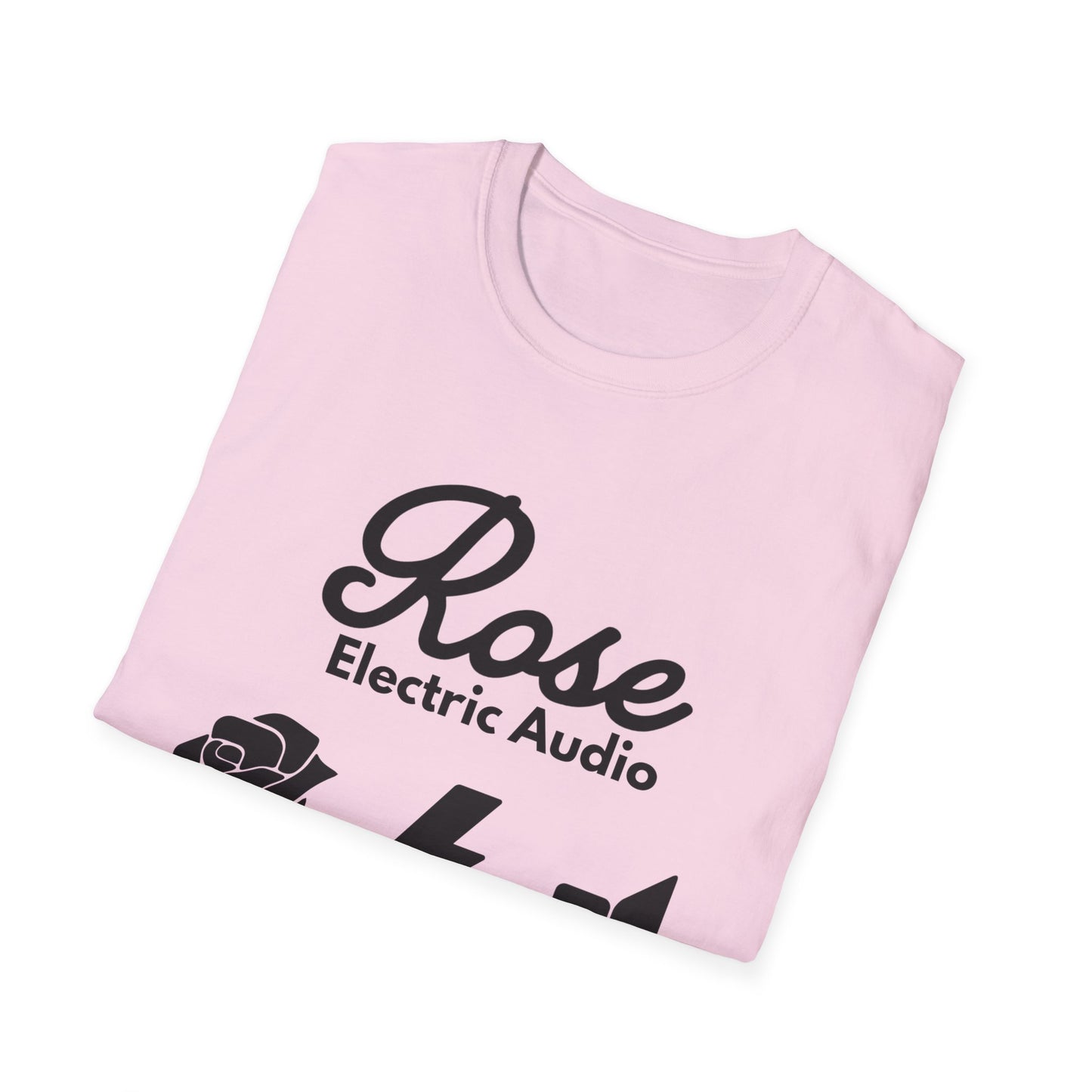 Rose Electric Audio - Unisex Softstyle T-Shirt (style 2)