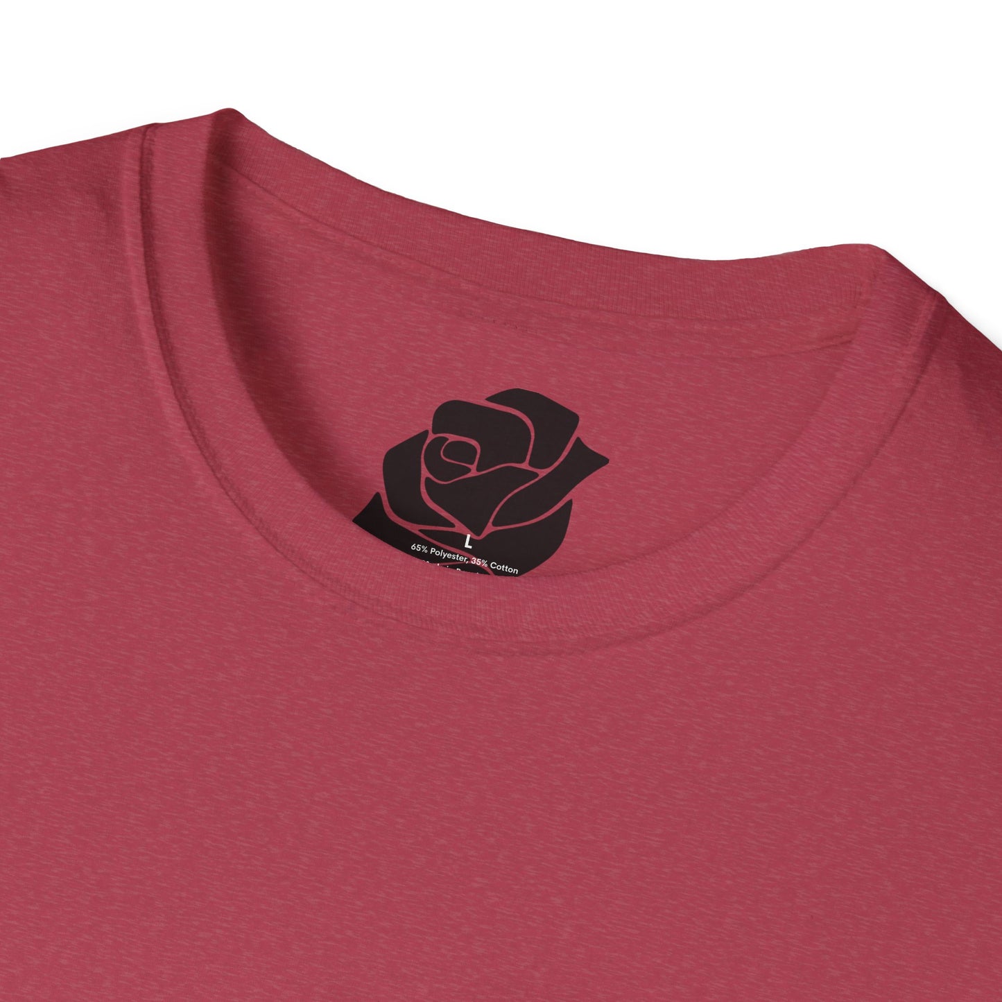 Uni-Sex Soft Tee T Shirt - Rose Electric Audio