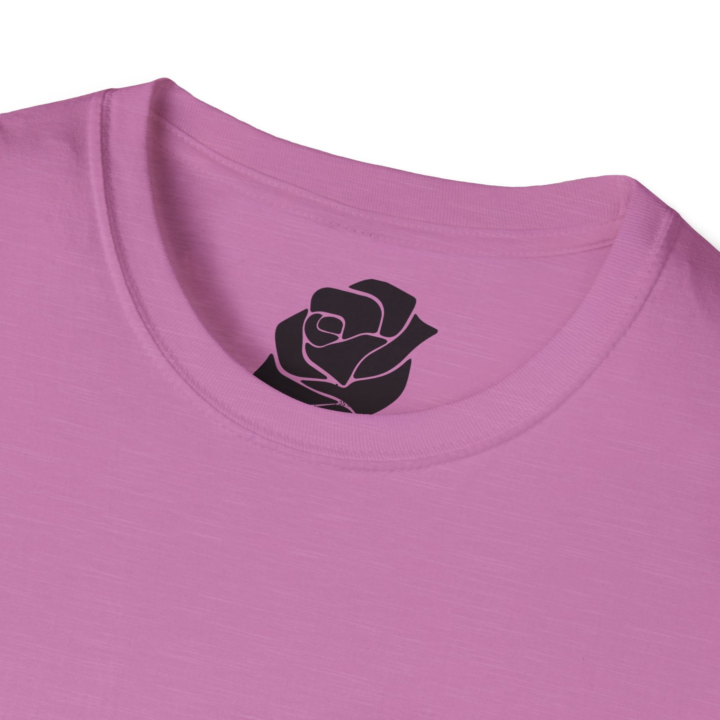 Uni-Sex Soft Tee T Shirt - Rose Electric Audio