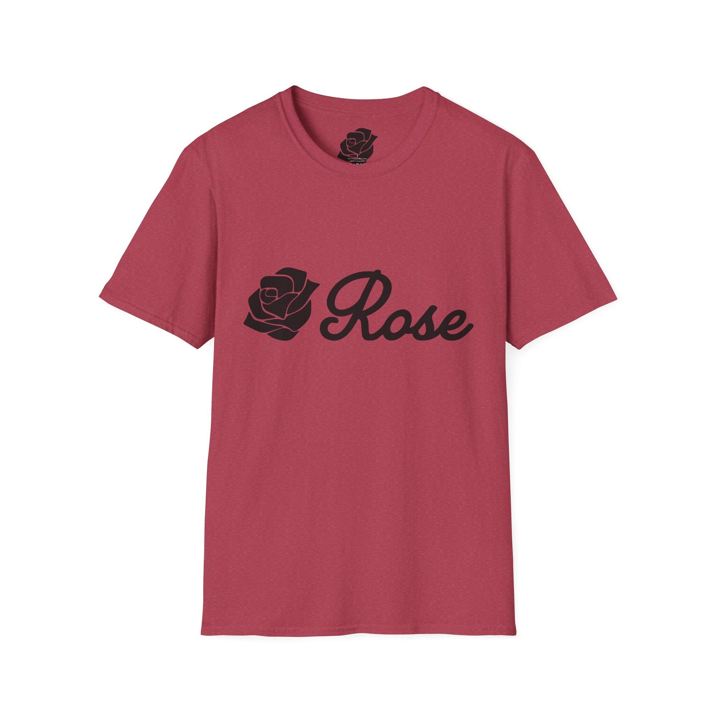 Uni-Sex Soft Tee T Shirt - Rose Electric Audio