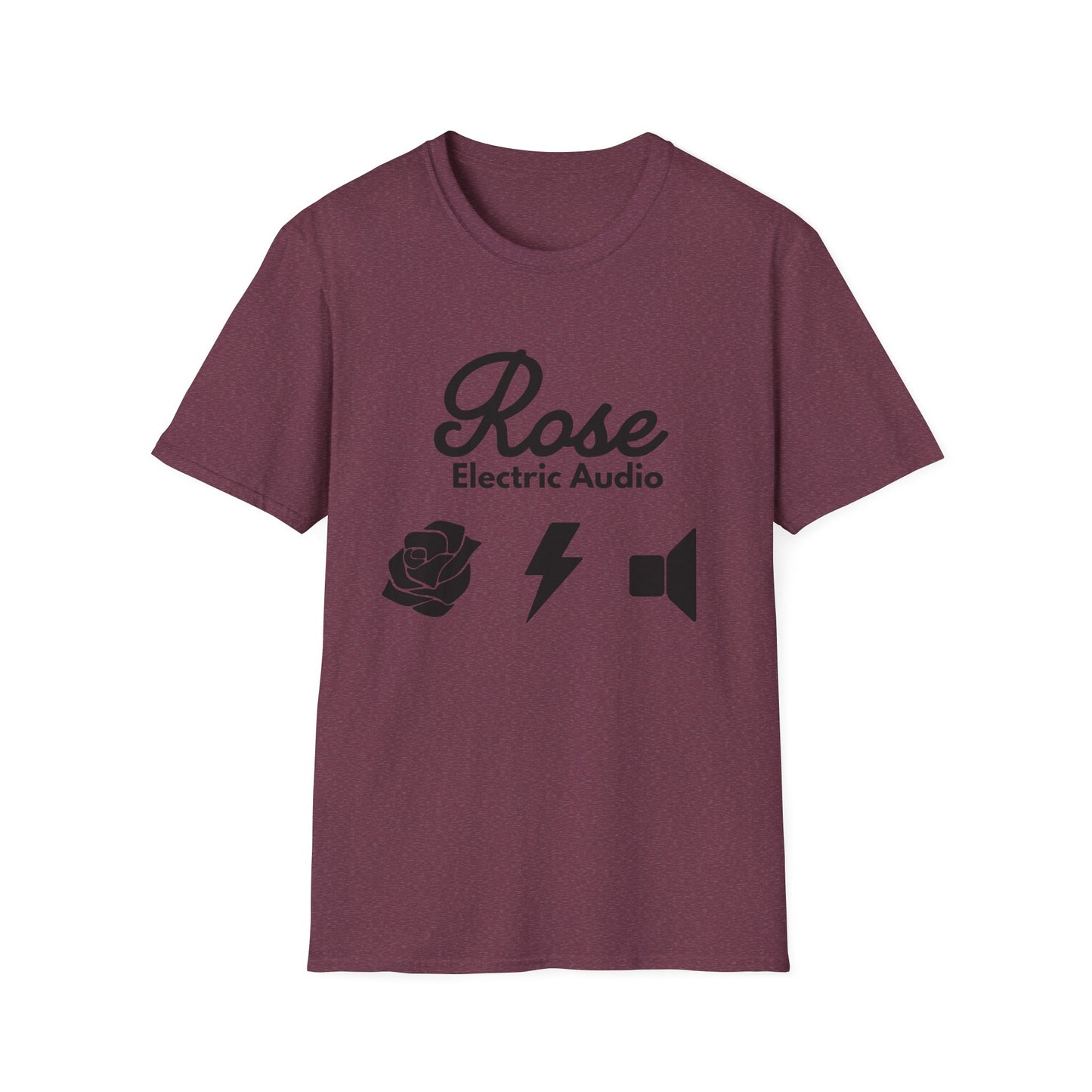 Rose Electric Audio - Unisex Softstyle T-Shirt (style 2)