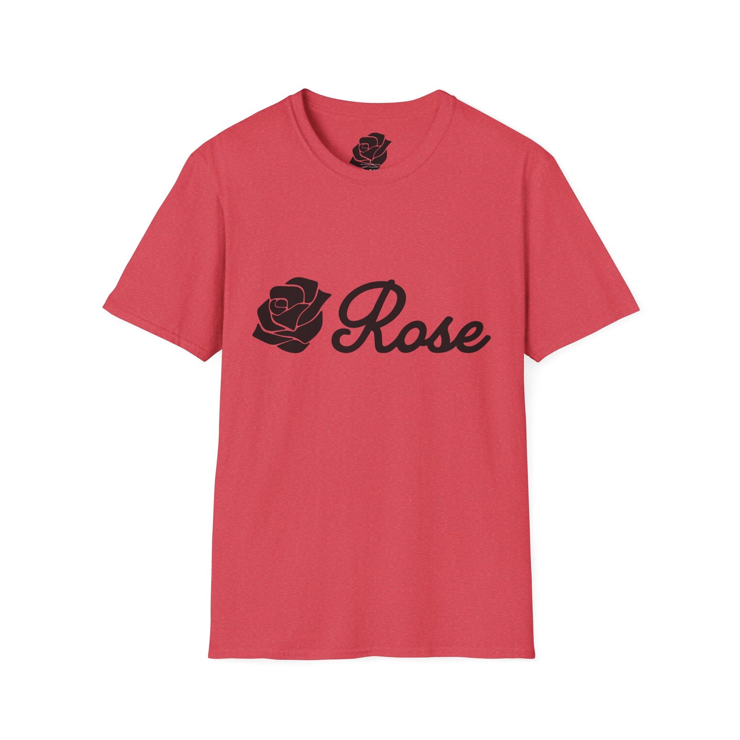 Uni-Sex Soft Tee T Shirt - Rose Electric Audio