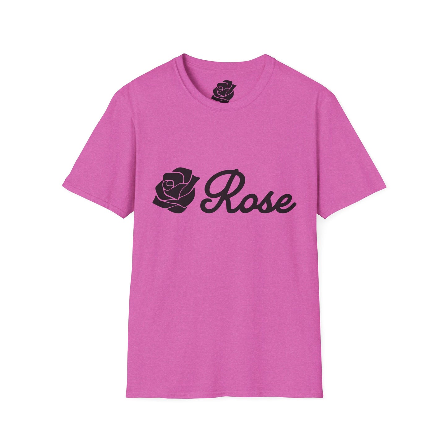 Uni-Sex Soft Tee T Shirt - Rose Electric Audio