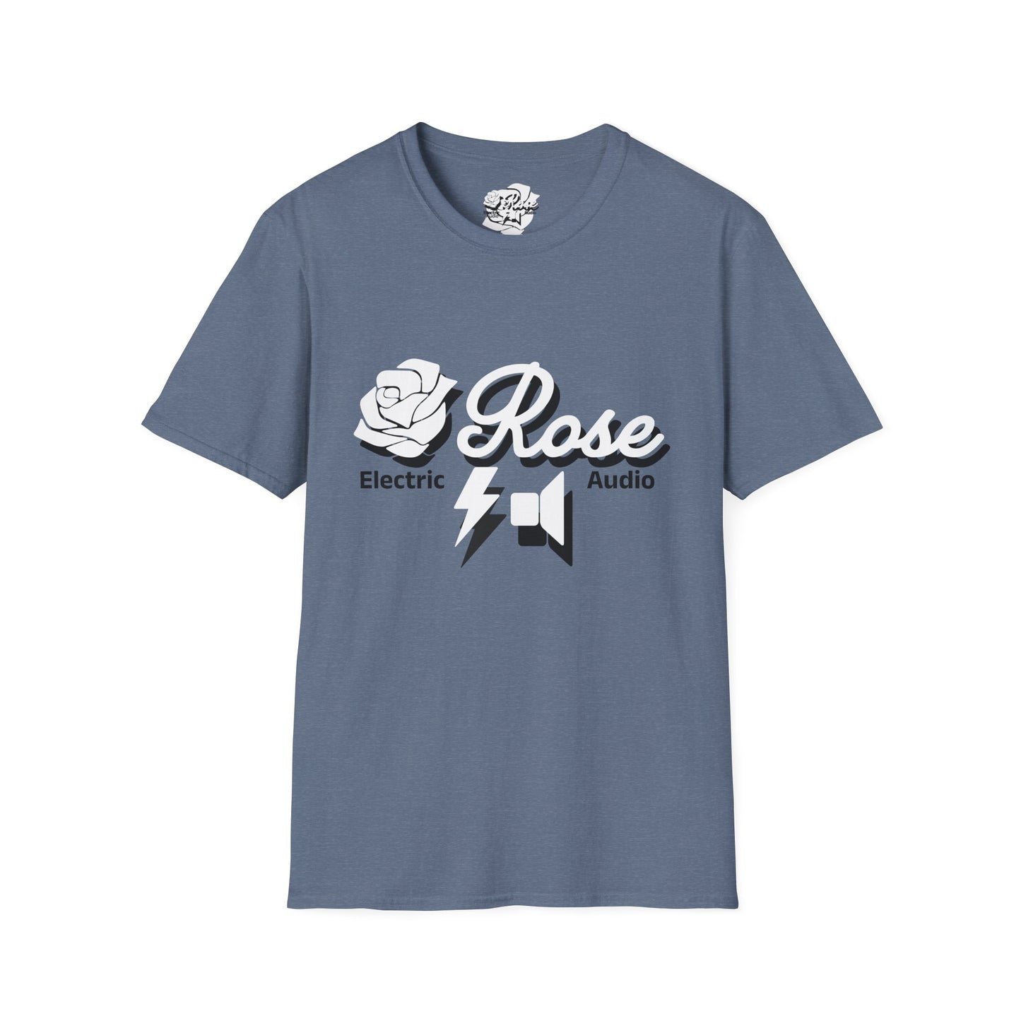 Style #2 - Uni-Sex Soft Tee T Shirt - Rose Electric Audio