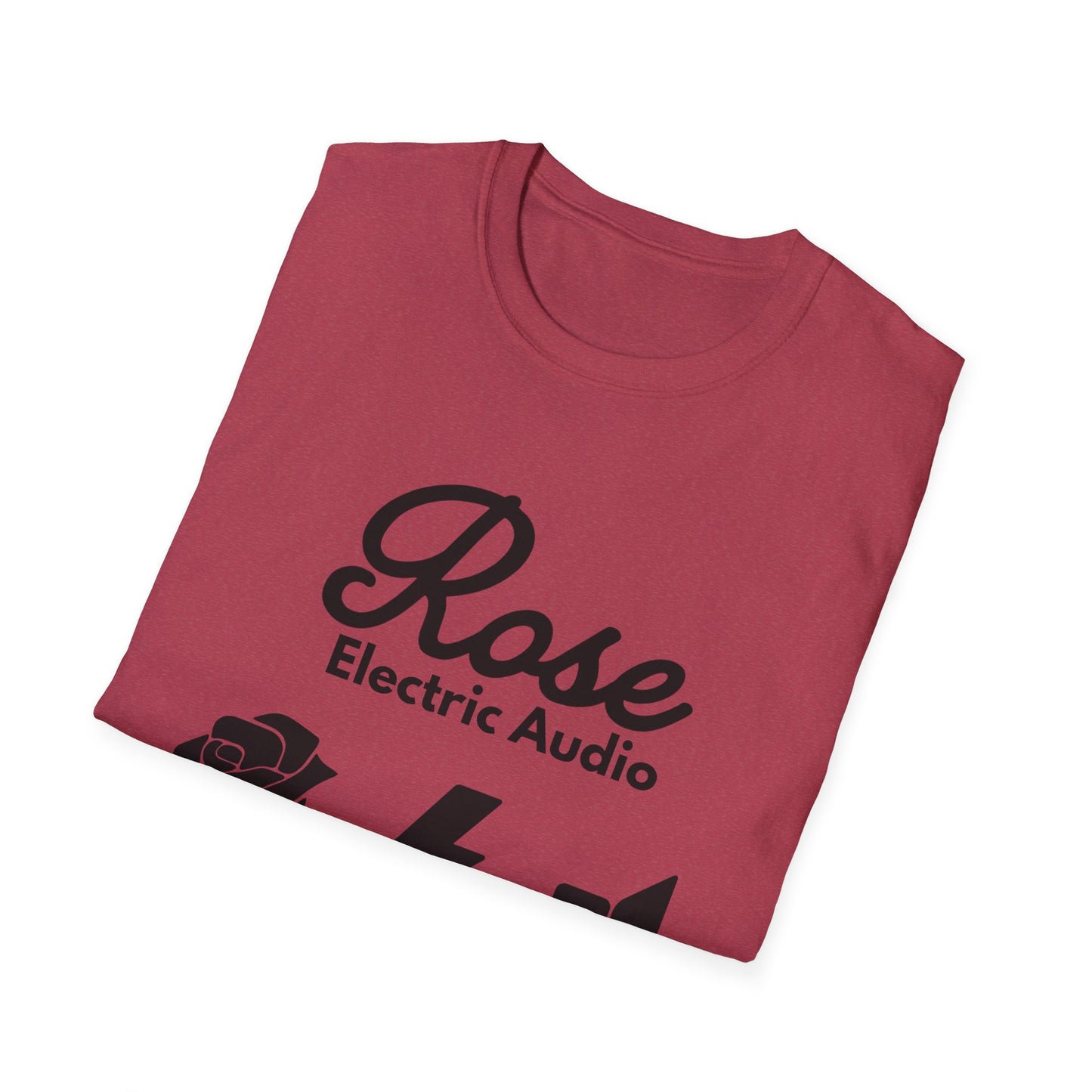 Rose Electric Audio - Unisex Softstyle T-Shirt (style 2)