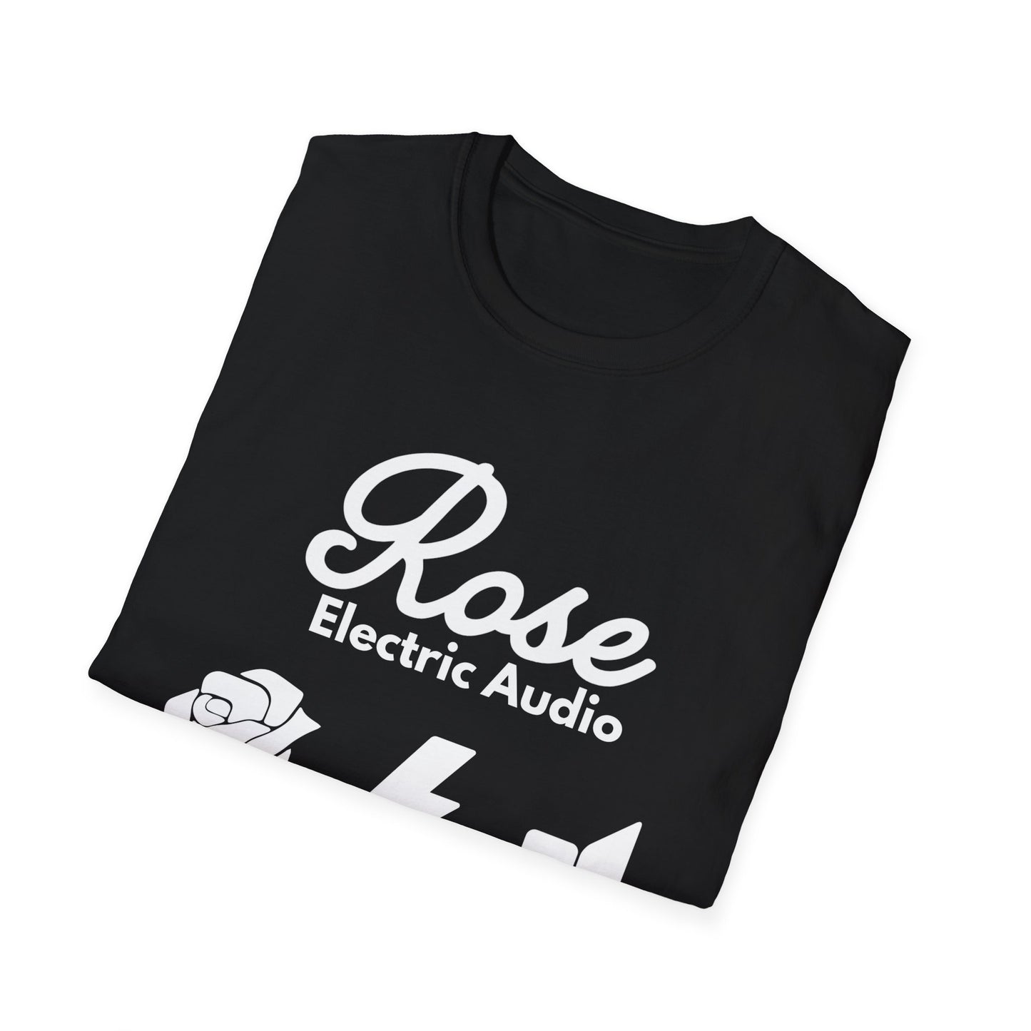 Rose Electric Audio - Unisex Softstyle T-Shirt (style 2)