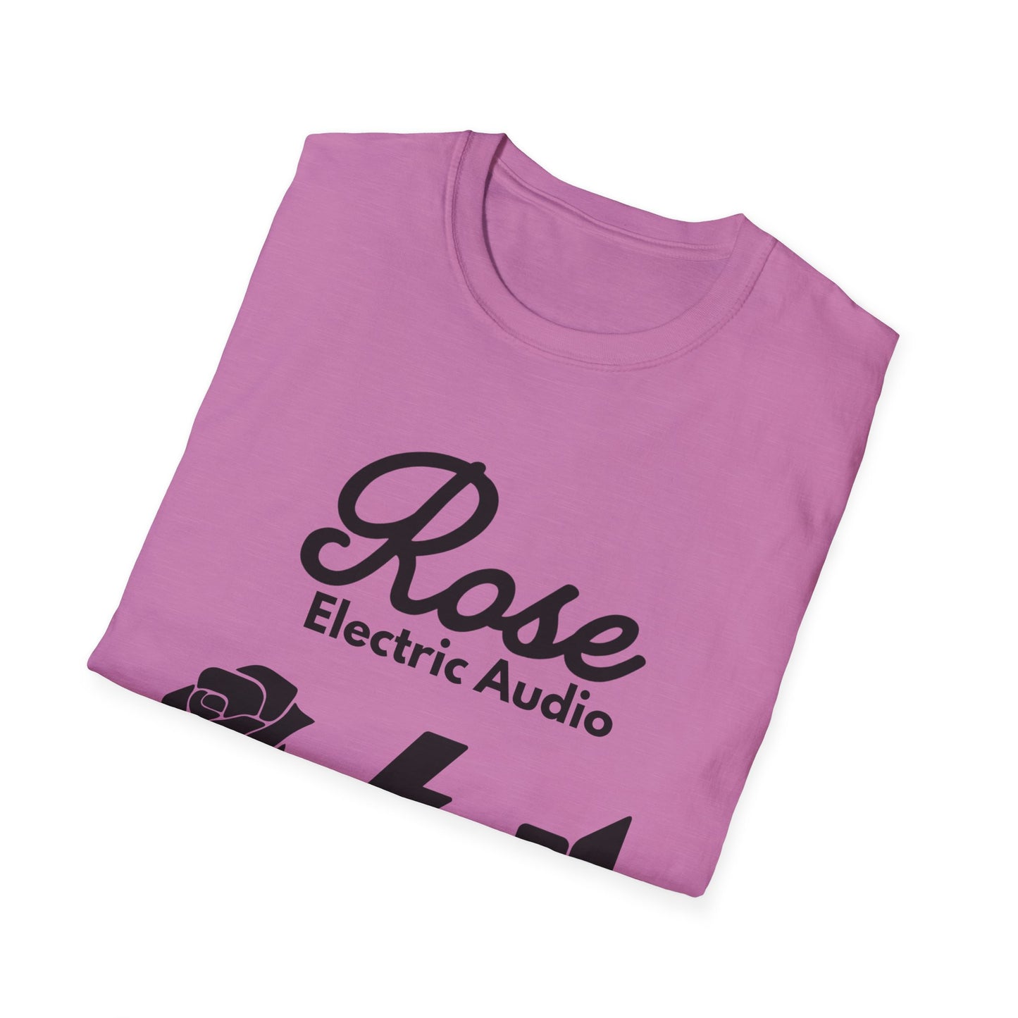 Rose Electric Audio - Unisex Softstyle T-Shirt (style 2)