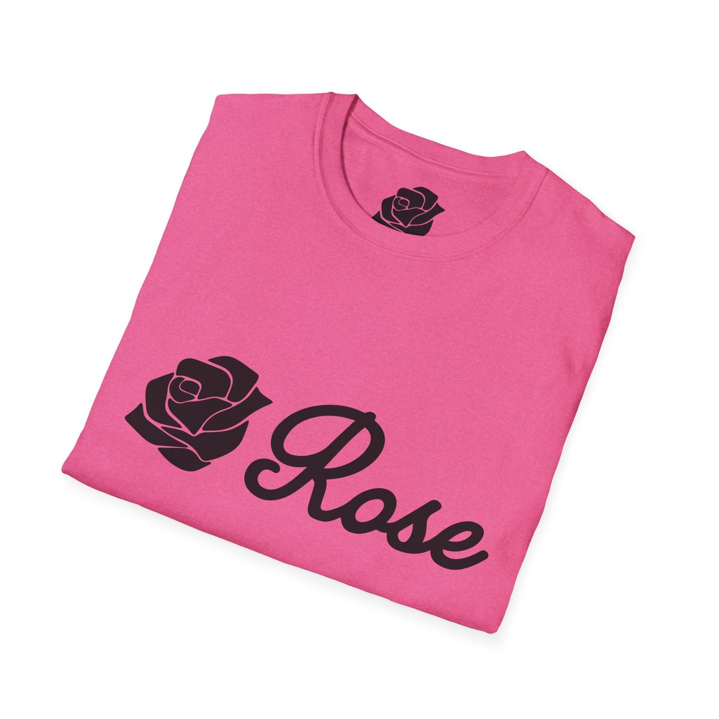 Uni-Sex Soft Tee T Shirt - Rose Electric Audio