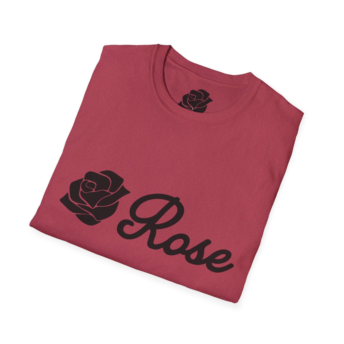 Uni-Sex Soft Tee T Shirt - Rose Electric Audio