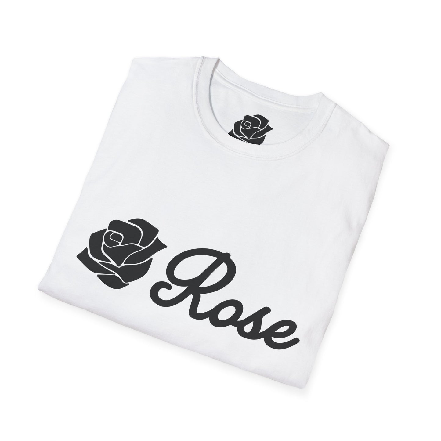 Uni-Sex Soft Tee T Shirt - Rose Electric Audio