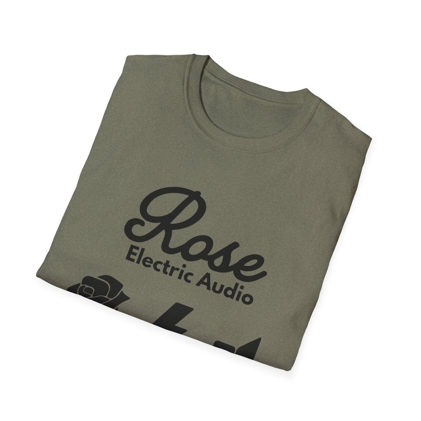 Rose Electric Audio - Unisex Softstyle T-Shirt (style 2)