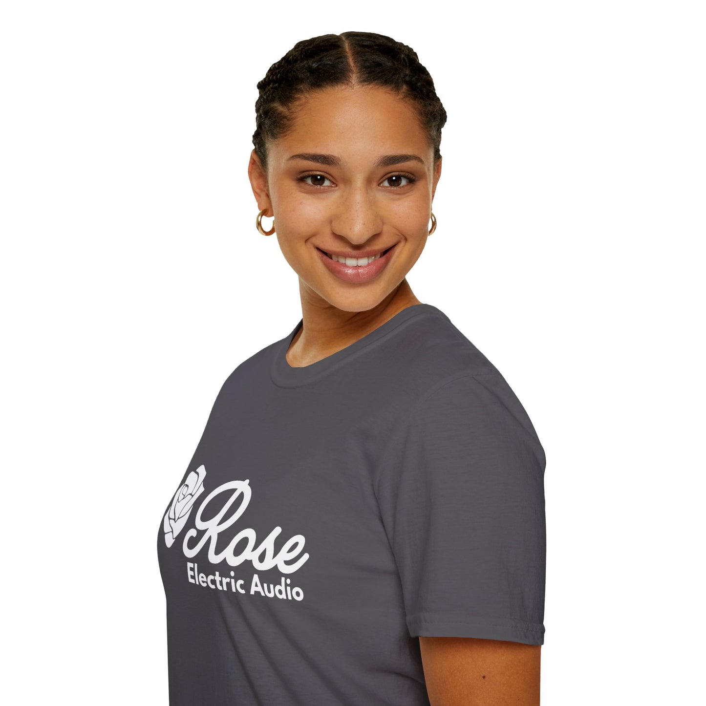 Rose Electric Audio - Unisex Softstyle T-Shirt
