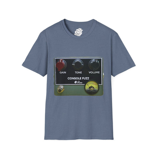 Console Fuzz - Uni-Sex Soft Tee T Shirt - Rose Electric Audio