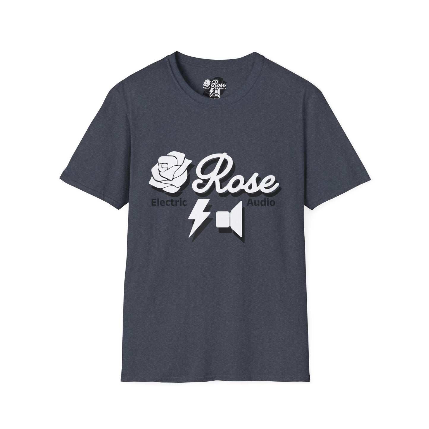 Style #2 - Uni-Sex Soft Tee T Shirt - Rose Electric Audio