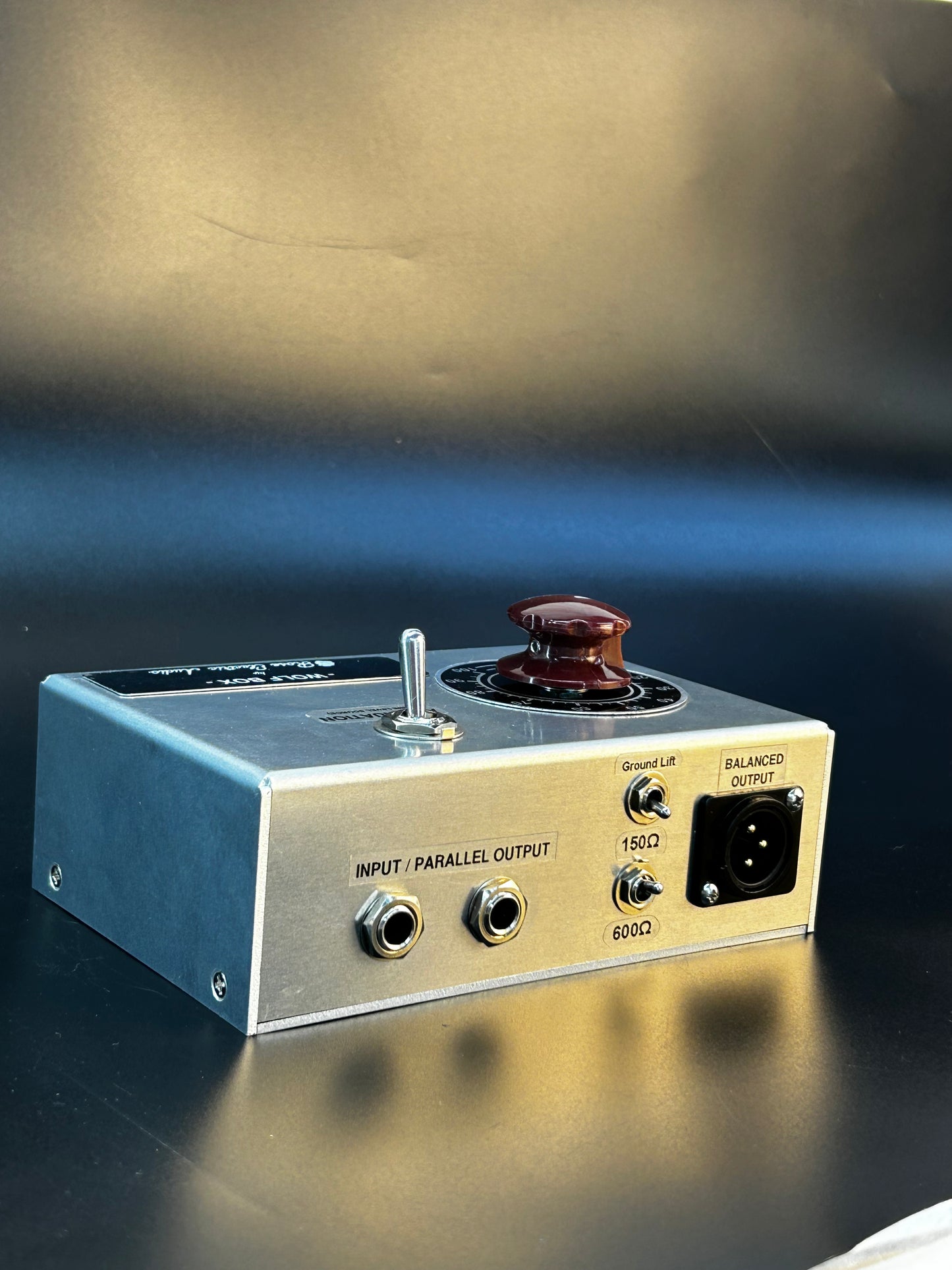 Wolfbox PRE ORDER - Fancy Ass Direct Box - Original Vintage Triad Transformer - by Rose Electric Audio