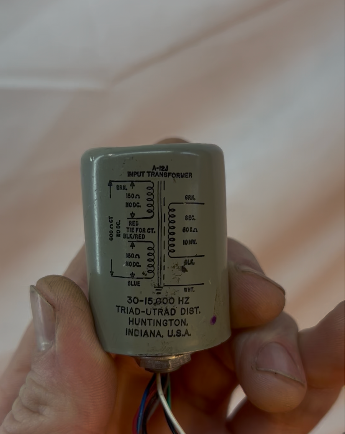 Wolfbox - Fancy Ass Direct Box - Original Vintage Triad Transformer - by Rose Electric Audio